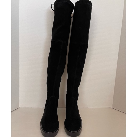 NEW Stewart Weitzman Lowland Lift thigh high boots - Picture 6 of 16